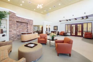 Lobby of Canyon Vista Post Acute